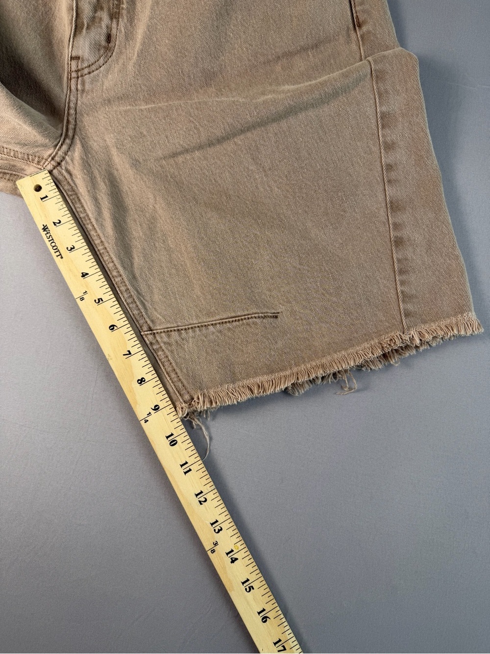 Women’s KanCan Rosanne High Rise Barrel Fit Bermuda Shorts Size 30 - Picture 8 of 12
